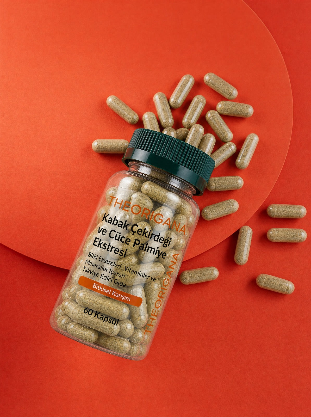 Kabak Çekirdeği ve Saw Palmetto (Cüce Palmiye) Ekstresi Kapsülleri