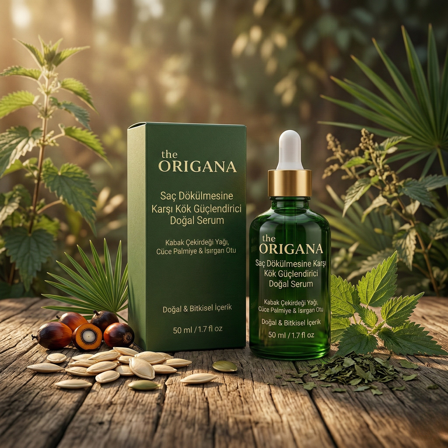 Saç Dökülmesini Durduran Ve Saçları Yenileyen Güçlü Doğal Serum