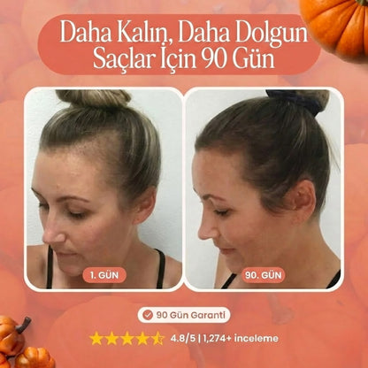 Saç Dökülmesini Durduran Ve Saçları Yenileyen Güçlü Doğal Serum