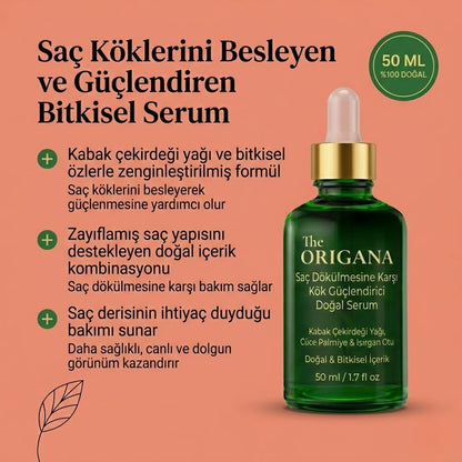Saç Dökülmesini Durduran Ve Saçları Yenileyen Güçlü Doğal Serum