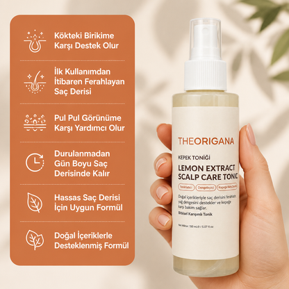 Kepek Karşıtı Lemon Extract Scalp Care Tonic